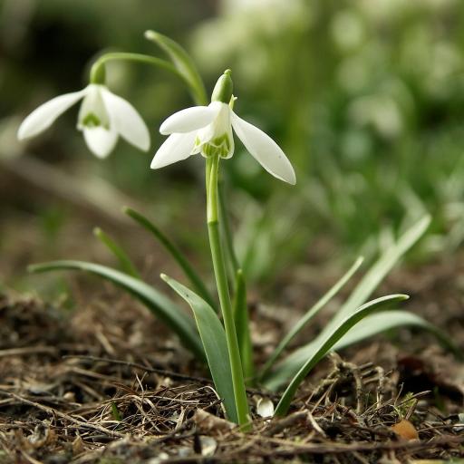 Snowdrop plant image
